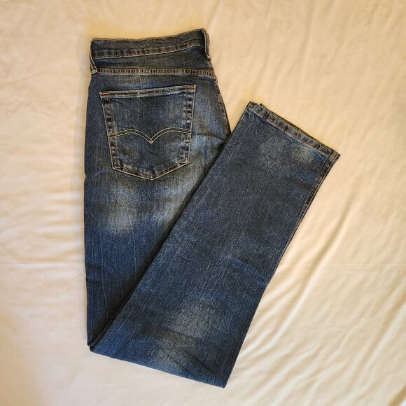 Men's Levi's Blue Jeans 36W 36L - Picture 4 of 6